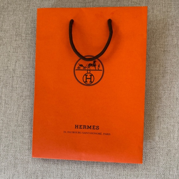 Hermes small paper shopping bag - Picture 2 of 3